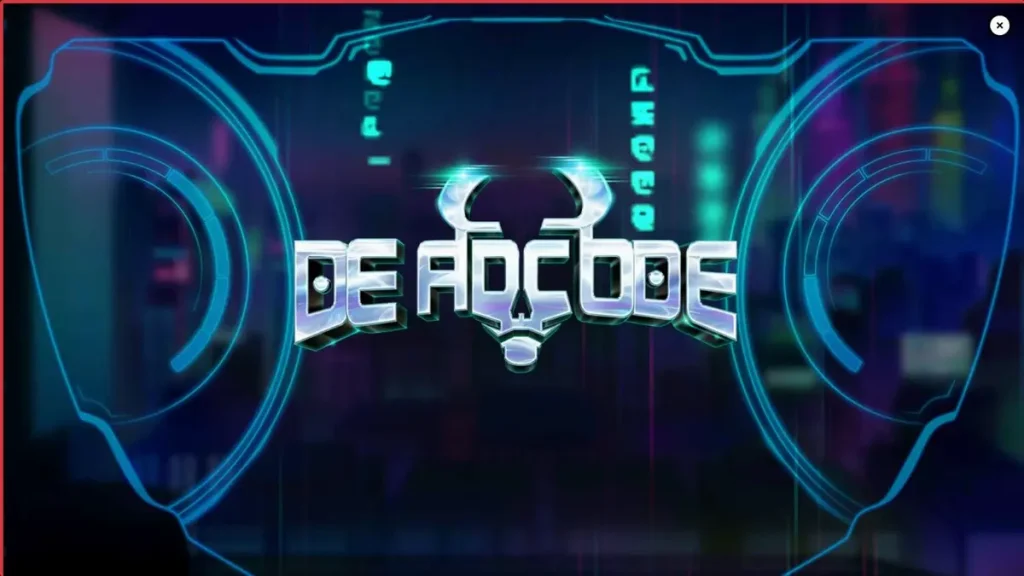 Deadcode স্লট গেমের সাইবারপাঙ্ক থিম এবং ডিজিটাল ইন্টারফেস